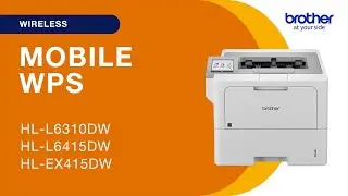 HLL6415DW set up wireless with WPS - mobile device