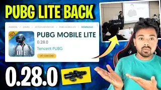 Finally Back😍| PUBG Lite 0.28.0 New Update | Pubg Lite New Update Today | Pubg Lite Update Gameplay?