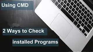 2 Ways to Check installed Programs in Your Windows 10 Computer Urdu