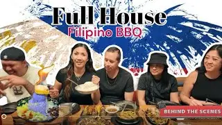 Full House Filipino BBQ in Las Vegas behind the scenes and mukbang with the foodie