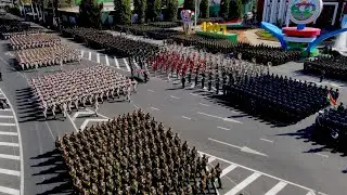 Гузашти низомӣ ба ифтихори 30-юмин солгарди истиқлолияти давлатии ҶТ