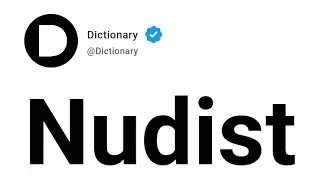 Nudist Meaning In English