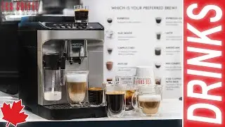 Every Drink on the Delonghi Magnifica Evo Latte Crema | Canada | 2022