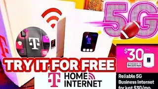 $30/month! Home internet. Is T-Mobile 5G WiFi better than cable WIFI?