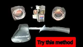 how to:pro tips: axe 🪓 vs electric moters and transformers
