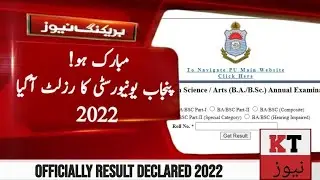 Congratulations! PU Officially Declared Results 2022