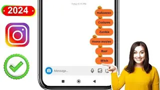 Как получить изменение цвета золотых заметок на Хэллоуин в сообщениях Instagram 2024 | Заметка ...