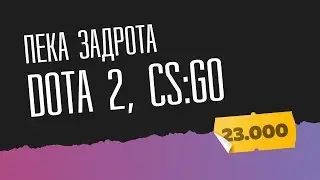 Мама, я геймер. Компьютер для Dota 2 и CS:GO за 23к