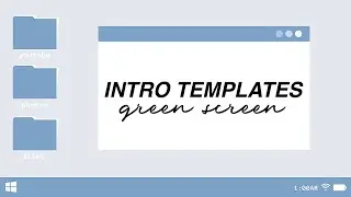Computer Intro Templates Green Screen