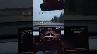 Tesla FULL SELF-DRIVING BETA SURPRISE - Enjoying the Holiday in Style!  🥶 🎅 #fsdbeta #teslaholiday