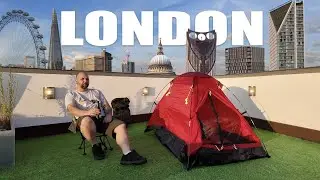 Solo Overnight on a London Roof Terrace
