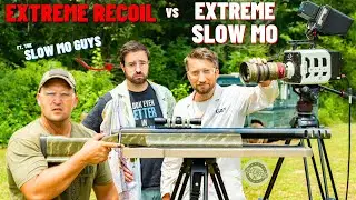 The Most Extreme Recoil vs Extreme Slow Mo (950 JDJ, 4 BORE, 50 BMG & More!!! ft. The Slow Mo Guys)