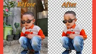 hapus background foto sekali klik tanpa aplikasi dengan kualitas hd