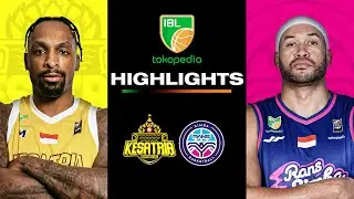 Highlight: Kesatria Bengawan Solo vs Rans Simba Bogor | Day 4 Week 4 IBL Tokopedia 2024