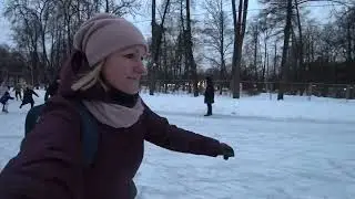 Каток Лёд, Каток Гигант, парк Сокольники, январь 2023