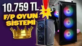 F/P Kralı Dolara Meydan Okuyan Oyuncu Bilgisayarı! 10.759 TL Frekans V1