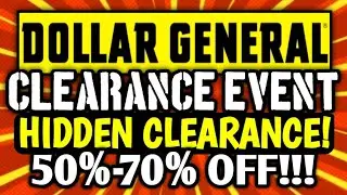 💥PART 1💥HIDDEN CLEARANCE💥DOLLAR GENERAL CLEARANCE EVENT💥AUG 2023💥VISUALS & COUPONS💥
