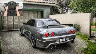 Nissan Skyline R32 GT-R - Forza Horizon 5 (Steering Wheel + Shifter) Gameplay