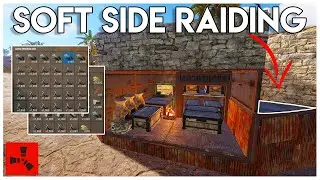 SOFT SIDE RAIDING A RICH BUNKER BASE - Rust