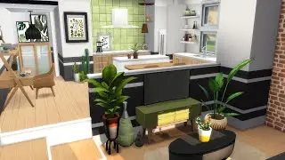 OPEN PLAN FOR ONE NO CC | The Sims 4 | Speed Build