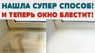 КАК ОТМЫТЬ ПОДОКОННИК (Окна)  Стекла от ПЫЛИ, ГРЯЗИ, ЖЕЛТЫХ ПЯТЕН, КЛЕЯ