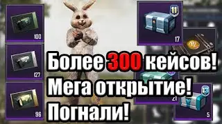 Открываем более 300 кейсов! Pubg Mobile