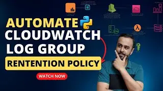 Set AWS cloudwatch log groups Retention Policy for all Log using python boto3 script
