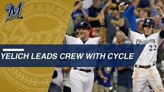 Christian Yelich's 2nd cycle of 2018