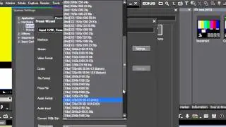 EDIUS 7 & Blackmagic part 2: Making Input Presets