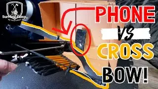 Pistol Crossbow vs Smartphone!