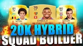FIFA 16 Ultimate Team - 20K Hybrid Squad Builder
