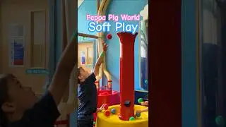 Peppa Pig World Soft Play, George's Spaceship Playzone at Paultons Park  #peppapigthemepark