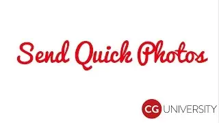 How to Sent Quick Photo in iOS