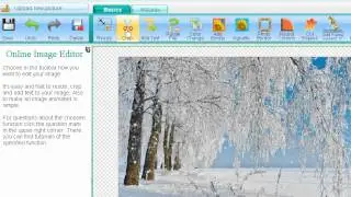 Работа в онлайн-редакторе