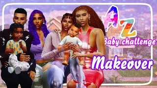 Makeover || The Sims 4🍼A-Z Baby Madness Challenge With A Wheel