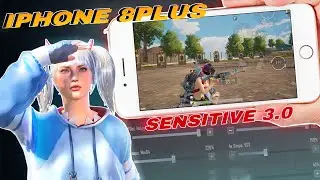 New Update Sensitivity settings in pubg mobile iPhone 8+ test pubg+ Gameplay