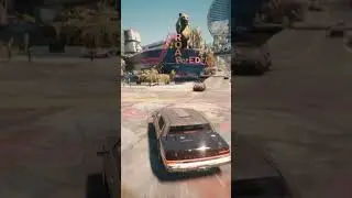 Cyberpunk 2077 - заброшенный город