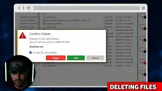 DELETING SCAMMER FILES