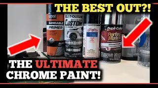 The PERFECT Chrome Paint for Model Cars! Better Than BARE METAL FOIL?!