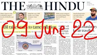 09 June 2022 The Hindu Newspaper Analysis