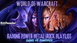 ⚔️World of Warcraft⚔️ | Epic Power ⚡ Metal\Rock ⚡ Music Playlist | 🌌SUNO v5 AI