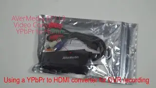 Upgrading my Sony FX1 to use AVerMedia for DVR - How it Works and What to Expect