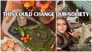 What I Do With My Garden Harvest | Barter with me!