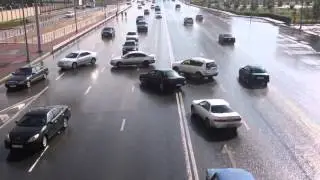 Поворот и две сплошные в Казахстане