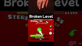 broken level