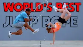 WORLD'S BEST Jump Roping Couple (Slow Motion)