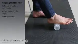 Plantar fasciitis ice treament R