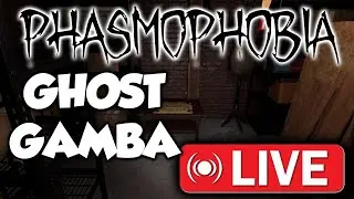 🔴 LIVE Phasmophobia Ghost Gamba! (participate over on Twitch)