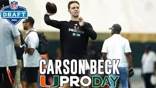 Carson Beck Workout at Miami Pro Day | 2026 NFL Draft
