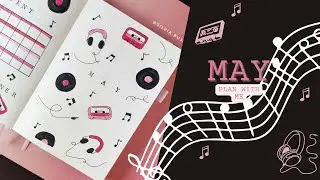PLAN W/ ME | May 2023 Setup | Music Theme